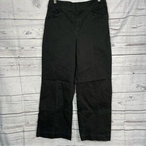 ModCloth Wide leg Pant high waist Black size 10